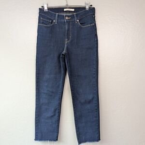 Levi's Classic Straight Women's Blue Jeans 2